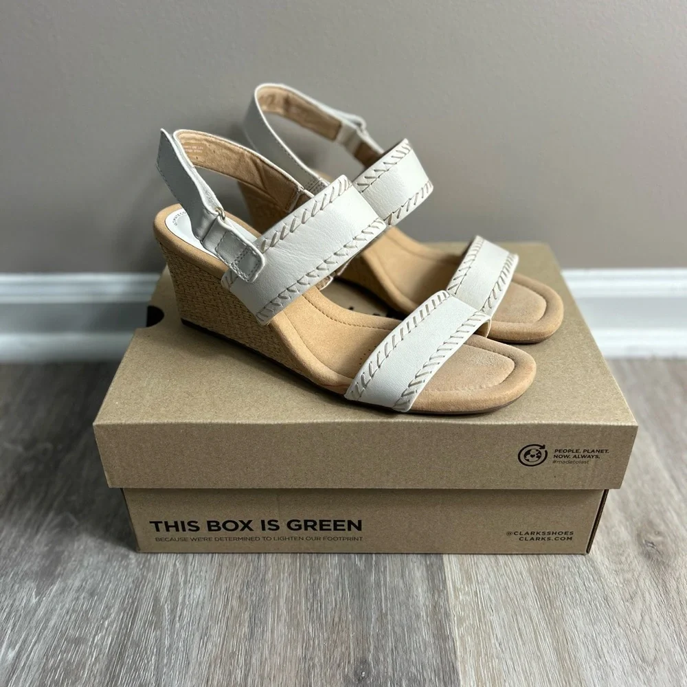 Clarks Kyarra Rose Wedge Sandals